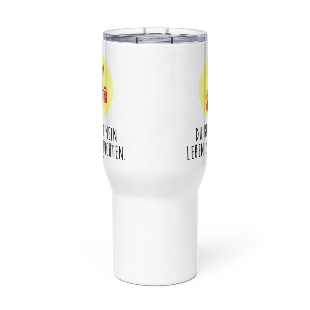 XXL Thermobecher Glühwürmchen Thermobecher, XL Thermobecher, Reisebecher, XL Reisetasse, Großer Thermobecher, Autobecher, Jumbo Becher, Tiermotive, Gute Laune, lustige Sprüche, Tiere, Glühwürmchen, Glühwurm, Falter, Liebe, Leuchten, magisch, Liebesbeweis, Lieblingsmensch, Verlobung, Heiratsantrag, Jahrestag, Liebesspruch