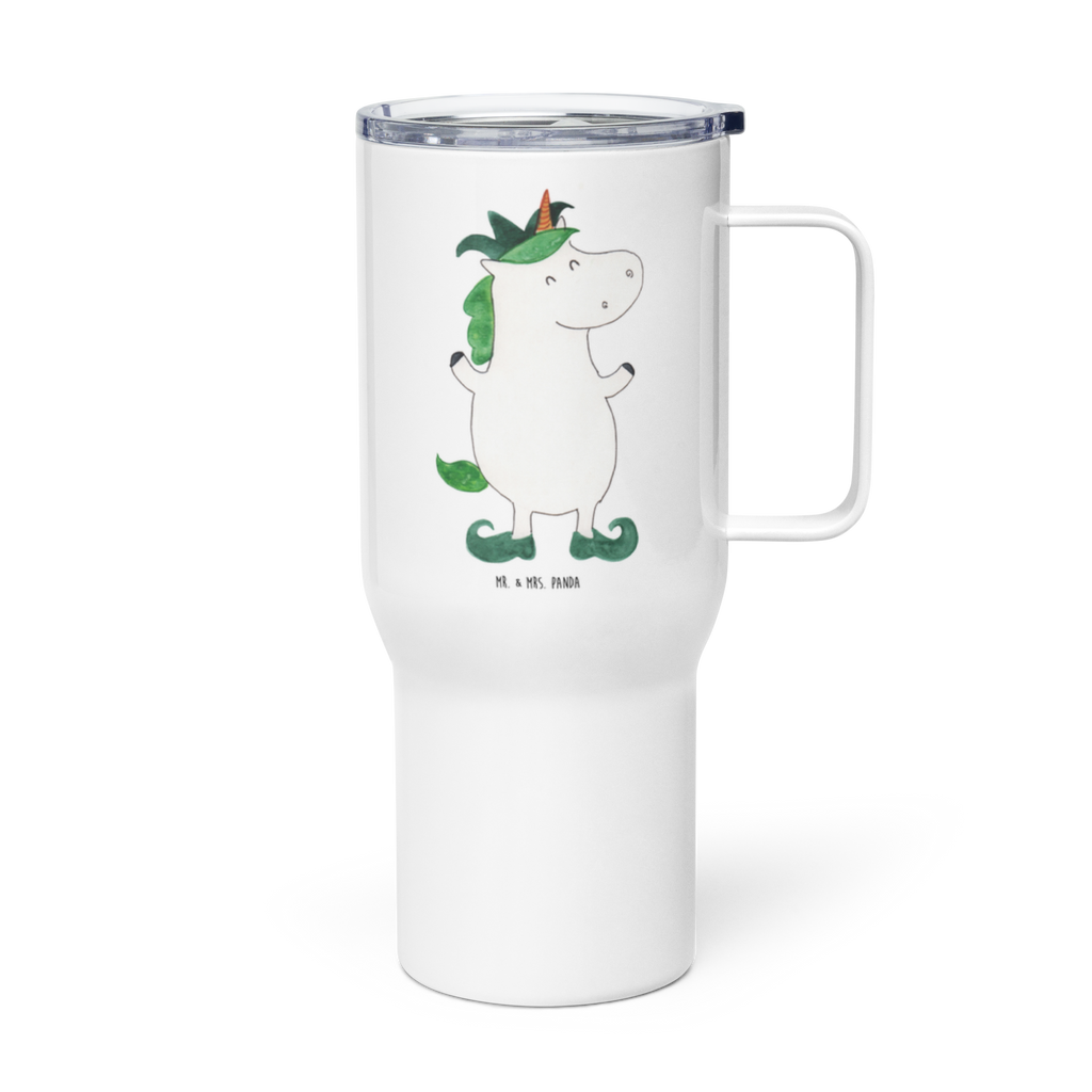 XXL Thermobecher Einhorn Joker Thermobecher, XL Thermobecher, Reisebecher, XL Reisetasse, Großer Thermobecher, Autobecher, Jumbo Becher, Einhorn, Einhörner, Einhorn Deko, Pegasus, Unicorn, Hofnarr, Kasper, Gaukler, Mittelalter