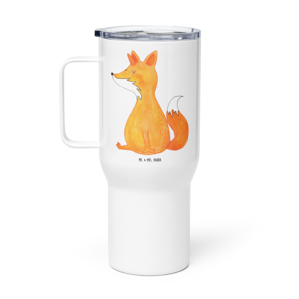 XXL Thermobecher Einhorn Fuchs Thermobecher, XL Thermobecher, Reisebecher, XL Reisetasse, Großer Thermobecher, Autobecher, Jumbo Becher, Einhorn, Einhörner, Einhorn Deko, Pegasus, Unicorn, Fuchs, Unicorns, Fuchshörnchen, Fuchshorn, Foxycorn, Füchse