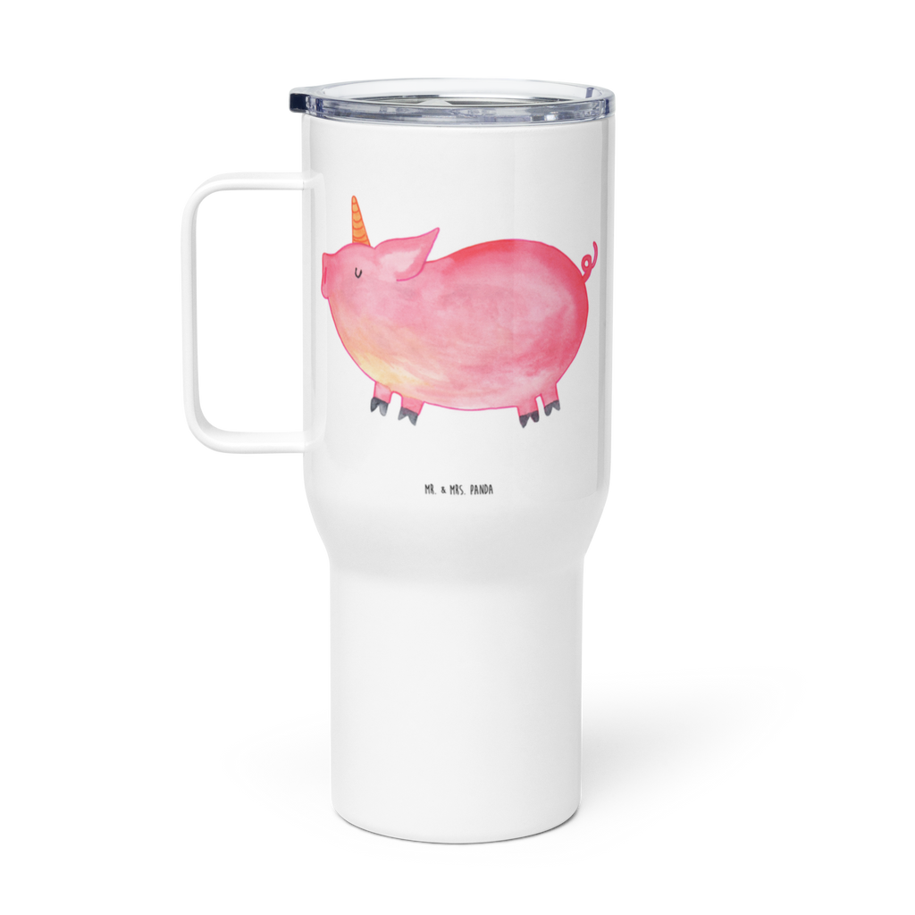 XXL Thermobecher Einhorn Schwein Thermobecher, XL Thermobecher, Reisebecher, XL Reisetasse, Großer Thermobecher, Autobecher, Jumbo Becher, Einhorn, Einhörner, Einhorn Deko, Pegasus, Unicorn, Party, Spaß, Schwein, Schweinhorn, Bauer, witzig. lustig, Spruch, geschenk, Pig, Piggy, funny, english, englisch