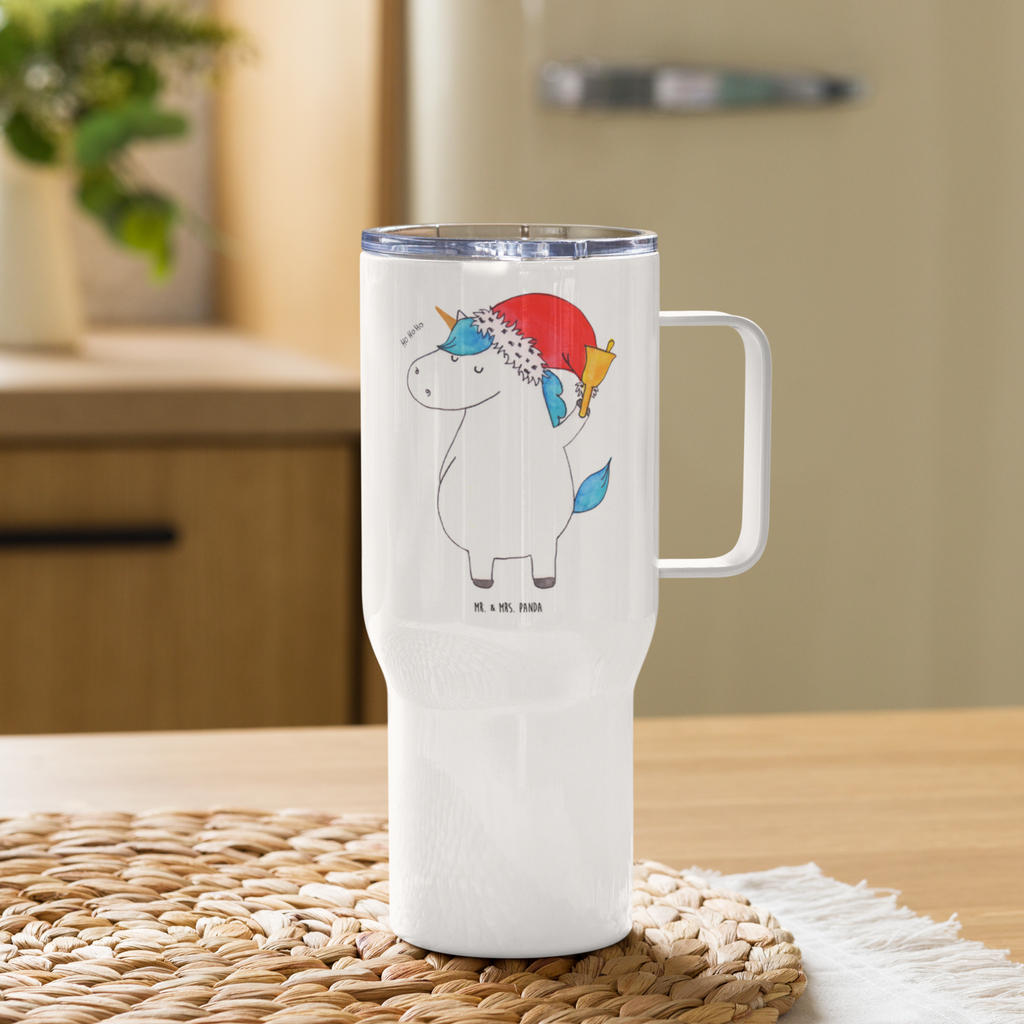 XXL Thermobecher Einhorn Weihnachtsmann Thermobecher, XL Thermobecher, Reisebecher, XL Reisetasse, Großer Thermobecher, Autobecher, Jumbo Becher, Einhorn, Einhörner, Einhorn Deko, Pegasus, Unicorn, Gin, Schokolade, Schoki, Weihnachten, Weihnachtsmann, Nikolaus, Wunschzettel, Wunschliste, Feenstaub