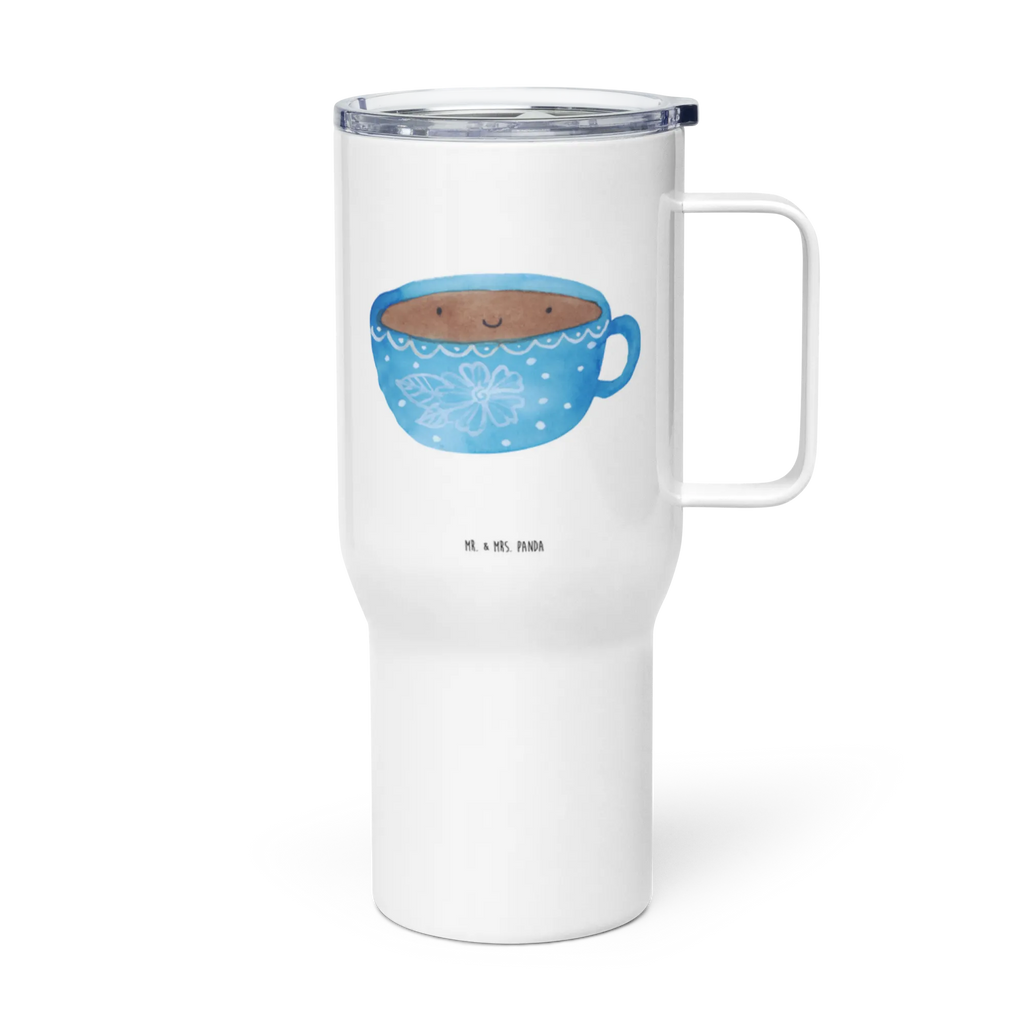 XXL Thermobecher Kaffee Tasse Thermobecher, XL Thermobecher, Reisebecher, XL Reisetasse, Großer Thermobecher, Autobecher, Jumbo Becher, Tiermotive, Gute Laune, lustige Sprüche, Tiere, Kaffee, Tasse, Liebe, Geschmack, Genuss, Glücklich