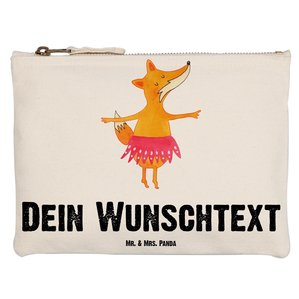 Personalisierte Schminktasche Fuchs Ballerina Personalisierte Schminktasche, Personalisierte Kosmetiktasche, Personalisierter Kosmetikbeutel, Personalisiertes Stiftemäppchen, Personalisiertes Etui, Personalisierte Federmappe, Personalisierte Makeup Bag, Personalisiertes Schminketui, Personalisiertes Kosmetiketui, Personalisiertes Schlamperetui, Schminktasche mit Namen, Kosmetiktasche mit Namen, Kosmetikbeutel mit Namen, Stiftemäppchen mit Namen, Etui mit Namen, Federmappe mit Namen, Makeup Bg mit Namen, Schminketui mit Namen, Kosmetiketui mit Namen, Schlamperetui mit Namen, Schminktasche personalisieren, Schminktasche bedrucken, Schminktasche selbst gestalten, Fuchs, Fuchs Spruch, Füchse, Füchsin, Ballerina, Ballett, Tänzerin, Tanzen, Party, Einladung, Geburtstag