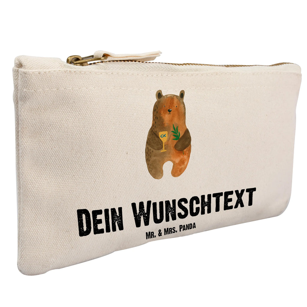 Personalisierte Schminktasche Konfirmation-Bär Personalisierte Schminktasche, Personalisierte Kosmetiktasche, Personalisierter Kosmetikbeutel, Personalisiertes Stiftemäppchen, Personalisiertes Etui, Personalisierte Federmappe, Personalisierte Makeup Bag, Personalisiertes Schminketui, Personalisiertes Kosmetiketui, Personalisiertes Schlamperetui, Schminktasche mit Namen, Kosmetiktasche mit Namen, Kosmetikbeutel mit Namen, Stiftemäppchen mit Namen, Etui mit Namen, Federmappe mit Namen, Makeup Bg mit Namen, Schminketui mit Namen, Kosmetiketui mit Namen, Schlamperetui mit Namen, Schminktasche personalisieren, Schminktasche bedrucken, Schminktasche selbst gestalten, Bär, Teddy, Teddybär, Konfirmation, Kirche, evangelisch, Gottesdienst