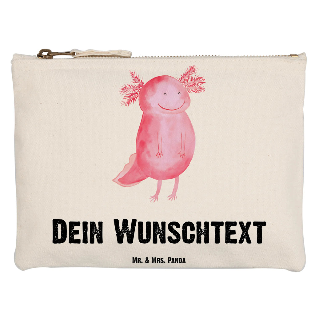 Personalisierte Schminktasche Axolotl glücklich Personalisierte Schminktasche, Personalisierte Kosmetiktasche, Personalisierter Kosmetikbeutel, Personalisiertes Stiftemäppchen, Personalisiertes Etui, Personalisierte Federmappe, Personalisierte Makeup Bag, Personalisiertes Schminketui, Personalisiertes Kosmetiketui, Personalisiertes Schlamperetui, Schminktasche mit Namen, Kosmetiktasche mit Namen, Kosmetikbeutel mit Namen, Stiftemäppchen mit Namen, Etui mit Namen, Federmappe mit Namen, Makeup Bg mit Namen, Schminketui mit Namen, Kosmetiketui mit Namen, Schlamperetui mit Namen, Schminktasche personalisieren, Schminktasche bedrucken, Schminktasche selbst gestalten, Axolotl, Molch, Axolot, Schwanzlurch, Lurch, Lurche, Motivation, gute Laune