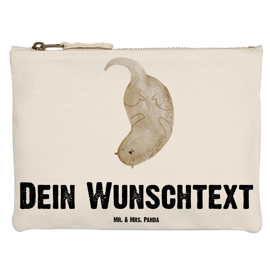 Personalisierte Schminktasche Otter kopfüber Personalisierte Schminktasche, Personalisierte Kosmetiktasche, Personalisierter Kosmetikbeutel, Personalisiertes Stiftemäppchen, Personalisiertes Etui, Personalisierte Federmappe, Personalisierte Makeup Bag, Personalisiertes Schminketui, Personalisiertes Kosmetiketui, Personalisiertes Schlamperetui, Schminktasche mit Namen, Kosmetiktasche mit Namen, Kosmetikbeutel mit Namen, Stiftemäppchen mit Namen, Etui mit Namen, Federmappe mit Namen, Makeup Bg mit Namen, Schminketui mit Namen, Kosmetiketui mit Namen, Schlamperetui mit Namen, Schminktasche personalisieren, Schminktasche bedrucken, Schminktasche selbst gestalten, Otter, Fischotter, Seeotter, Otter Seeotter See Otter