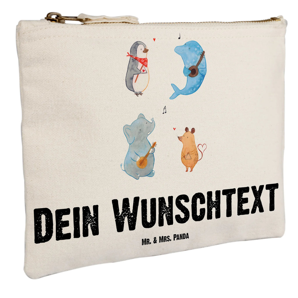 Personalisierte Schminktasche Big Band Personalisierte Schminktasche, Personalisierte Kosmetiktasche, Personalisierter Kosmetikbeutel, Personalisiertes Stiftemäppchen, Personalisiertes Etui, Personalisierte Federmappe, Personalisierte Makeup Bag, Personalisiertes Schminketui, Personalisiertes Kosmetiketui, Personalisiertes Schlamperetui, Schminktasche mit Namen, Kosmetiktasche mit Namen, Kosmetikbeutel mit Namen, Stiftemäppchen mit Namen, Etui mit Namen, Federmappe mit Namen, Makeup Bg mit Namen, Schminketui mit Namen, Kosmetiketui mit Namen, Schlamperetui mit Namen, Schminktasche personalisieren, Schminktasche bedrucken, Schminktasche selbst gestalten, Tiermotive, Gute Laune, lustige Sprüche, Tiere, Hund, Pinguin, Maus, Elefant, Delfin, Gitarre, Band, Triangel, Musikanten, Musik