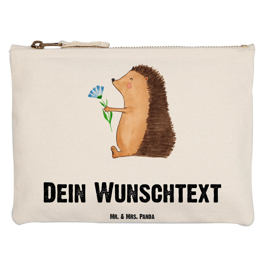 Personalisierte Schminktasche Igel mit Blume Personalisierte Schminktasche, Personalisierte Kosmetiktasche, Personalisierter Kosmetikbeutel, Personalisiertes Stiftemäppchen, Personalisiertes Etui, Personalisierte Federmappe, Personalisierte Makeup Bag, Personalisiertes Schminketui, Personalisiertes Kosmetiketui, Personalisiertes Schlamperetui, Schminktasche mit Namen, Kosmetiktasche mit Namen, Kosmetikbeutel mit Namen, Stiftemäppchen mit Namen, Etui mit Namen, Federmappe mit Namen, Makeup Bg mit Namen, Schminketui mit Namen, Kosmetiketui mit Namen, Schlamperetui mit Namen, Schminktasche personalisieren, Schminktasche bedrucken, Schminktasche selbst gestalten, Tiermotive, Gute Laune, lustige Sprüche, Tiere, Igel, Gute Besserung, Genesungswünsche, Krankheit, Krankenhaus, krank, Besuch