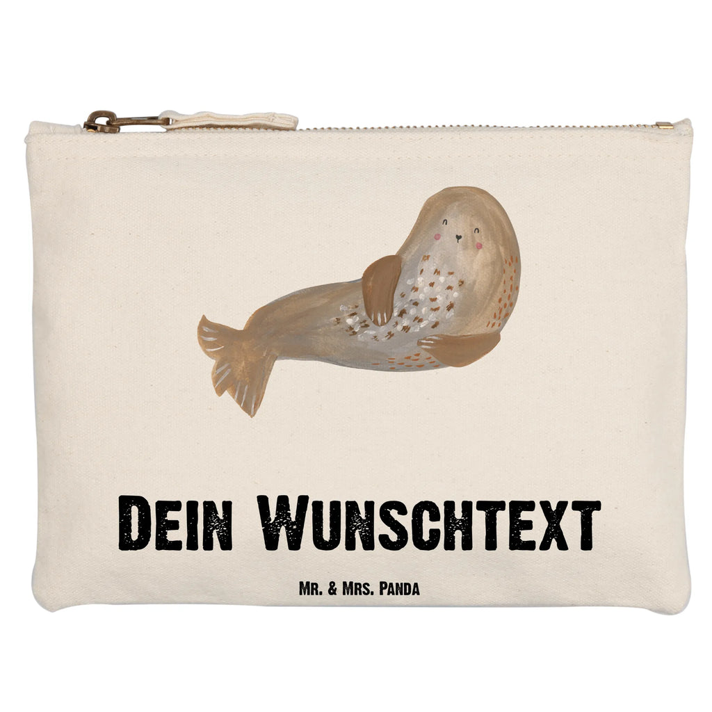 Personalisierte Schminktasche Robbe lachend Personalisierte Schminktasche, Personalisierte Kosmetiktasche, Personalisierter Kosmetikbeutel, Personalisiertes Stiftemäppchen, Personalisiertes Etui, Personalisierte Federmappe, Personalisierte Makeup Bag, Personalisiertes Schminketui, Personalisiertes Kosmetiketui, Personalisiertes Schlamperetui, Schminktasche mit Namen, Kosmetiktasche mit Namen, Kosmetikbeutel mit Namen, Stiftemäppchen mit Namen, Etui mit Namen, Federmappe mit Namen, Makeup Bg mit Namen, Schminketui mit Namen, Kosmetiketui mit Namen, Schlamperetui mit Namen, Schminktasche personalisieren, Schminktasche bedrucken, Schminktasche selbst gestalten, Tiermotive, Gute Laune, lustige Sprüche, Tiere, Robbe, Robben, Seehund, Strand, Meerestier, Ostsee, Nordsee