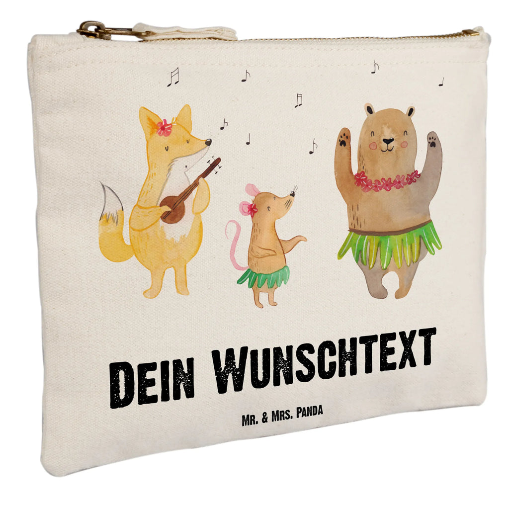 Personalisierte Schminktasche Waldtiere Aloha Personalisierte Schminktasche, Personalisierte Kosmetiktasche, Personalisierter Kosmetikbeutel, Personalisiertes Stiftemäppchen, Personalisiertes Etui, Personalisierte Federmappe, Personalisierte Makeup Bag, Personalisiertes Schminketui, Personalisiertes Kosmetiketui, Personalisiertes Schlamperetui, Schminktasche mit Namen, Kosmetiktasche mit Namen, Kosmetikbeutel mit Namen, Stiftemäppchen mit Namen, Etui mit Namen, Federmappe mit Namen, Makeup Bg mit Namen, Schminketui mit Namen, Kosmetiketui mit Namen, Schlamperetui mit Namen, Schminktasche personalisieren, Schminktasche bedrucken, Schminktasche selbst gestalten, Tiermotive, Gute Laune, lustige Sprüche, Tiere, Wald, Waldtiere, Musik, Aloha, Bär, Hase, Igel, Tanzen, Leben, Lachen