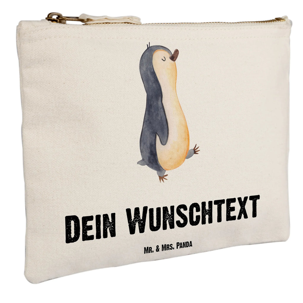 Personalisierte Schminktasche Pinguin marschierend Personalisierte Schminktasche, Personalisierte Kosmetiktasche, Personalisierter Kosmetikbeutel, Personalisiertes Stiftemäppchen, Personalisiertes Etui, Personalisierte Federmappe, Personalisierte Makeup Bag, Personalisiertes Schminketui, Personalisiertes Kosmetiketui, Personalisiertes Schlamperetui, Schminktasche mit Namen, Kosmetiktasche mit Namen, Kosmetikbeutel mit Namen, Stiftemäppchen mit Namen, Etui mit Namen, Federmappe mit Namen, Makeup Bg mit Namen, Schminketui mit Namen, Kosmetiketui mit Namen, Schlamperetui mit Namen, Schminktasche personalisieren, Schminktasche bedrucken, Schminktasche selbst gestalten, Pinguin, Pinguine, Frühaufsteher, Langschläfer, Bruder, Schwester, Familie