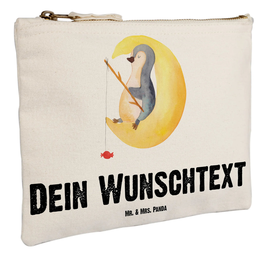 Personalisierte Schminktasche Pinguin Mond Personalisierte Schminktasche, Personalisierte Kosmetiktasche, Personalisierter Kosmetikbeutel, Personalisiertes Stiftemäppchen, Personalisiertes Etui, Personalisierte Federmappe, Personalisierte Makeup Bag, Personalisiertes Schminketui, Personalisiertes Kosmetiketui, Personalisiertes Schlamperetui, Schminktasche mit Namen, Kosmetiktasche mit Namen, Kosmetikbeutel mit Namen, Stiftemäppchen mit Namen, Etui mit Namen, Federmappe mit Namen, Makeup Bg mit Namen, Schminketui mit Namen, Kosmetiketui mit Namen, Schlamperetui mit Namen, Schminktasche personalisieren, Schminktasche bedrucken, Schminktasche selbst gestalten, Pinguin, Pinguine, Spruch, schlafen, Nachtruhe, Einschlafen, Schlafzimmer, Schlafstörungen, Gästezimmer