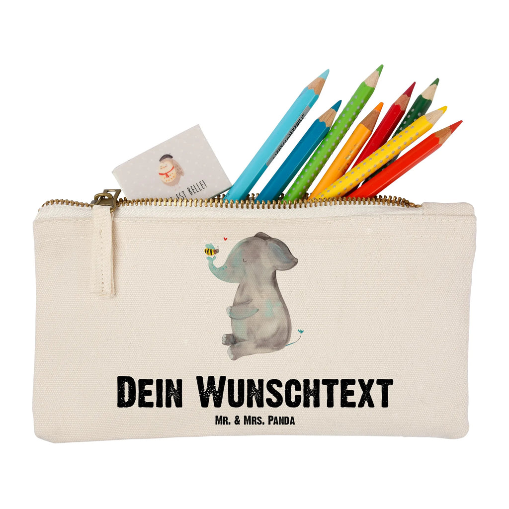 Personalisierte Schminktasche Elefant & Biene Personalisierte Schminktasche, Personalisierte Kosmetiktasche, Personalisierter Kosmetikbeutel, Personalisiertes Stiftemäppchen, Personalisiertes Etui, Personalisierte Federmappe, Personalisierte Makeup Bag, Personalisiertes Schminketui, Personalisiertes Kosmetiketui, Personalisiertes Schlamperetui, Schminktasche mit Namen, Kosmetiktasche mit Namen, Kosmetikbeutel mit Namen, Stiftemäppchen mit Namen, Etui mit Namen, Federmappe mit Namen, Makeup Bg mit Namen, Schminketui mit Namen, Kosmetiketui mit Namen, Schlamperetui mit Namen, Schminktasche personalisieren, Schminktasche bedrucken, Schminktasche selbst gestalten, Tiermotive, Gute Laune, lustige Sprüche, Tiere, Elefant, Biene, Liebe, Liebesbeweis, Jahrestag, Liebesgeschenk, Heiratsantrag, Hochzeitsgeschenk, Liebesspruch