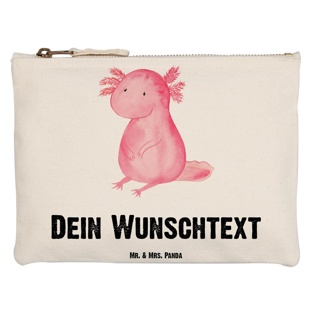 Personalisierte Schminktasche Axolotl Personalisierte Schminktasche, Personalisierte Kosmetiktasche, Personalisierter Kosmetikbeutel, Personalisiertes Stiftemäppchen, Personalisiertes Etui, Personalisierte Federmappe, Personalisierte Makeup Bag, Personalisiertes Schminketui, Personalisiertes Kosmetiketui, Personalisiertes Schlamperetui, Schminktasche mit Namen, Kosmetiktasche mit Namen, Kosmetikbeutel mit Namen, Stiftemäppchen mit Namen, Etui mit Namen, Federmappe mit Namen, Makeup Bg mit Namen, Schminketui mit Namen, Kosmetiketui mit Namen, Schlamperetui mit Namen, Schminktasche personalisieren, Schminktasche bedrucken, Schminktasche selbst gestalten, Axolotl, Molch, Axolot, vergnügt, fröhlich, zufrieden, Lebensstil, Weisheit, Lebensweisheit, Liebe, Freundin