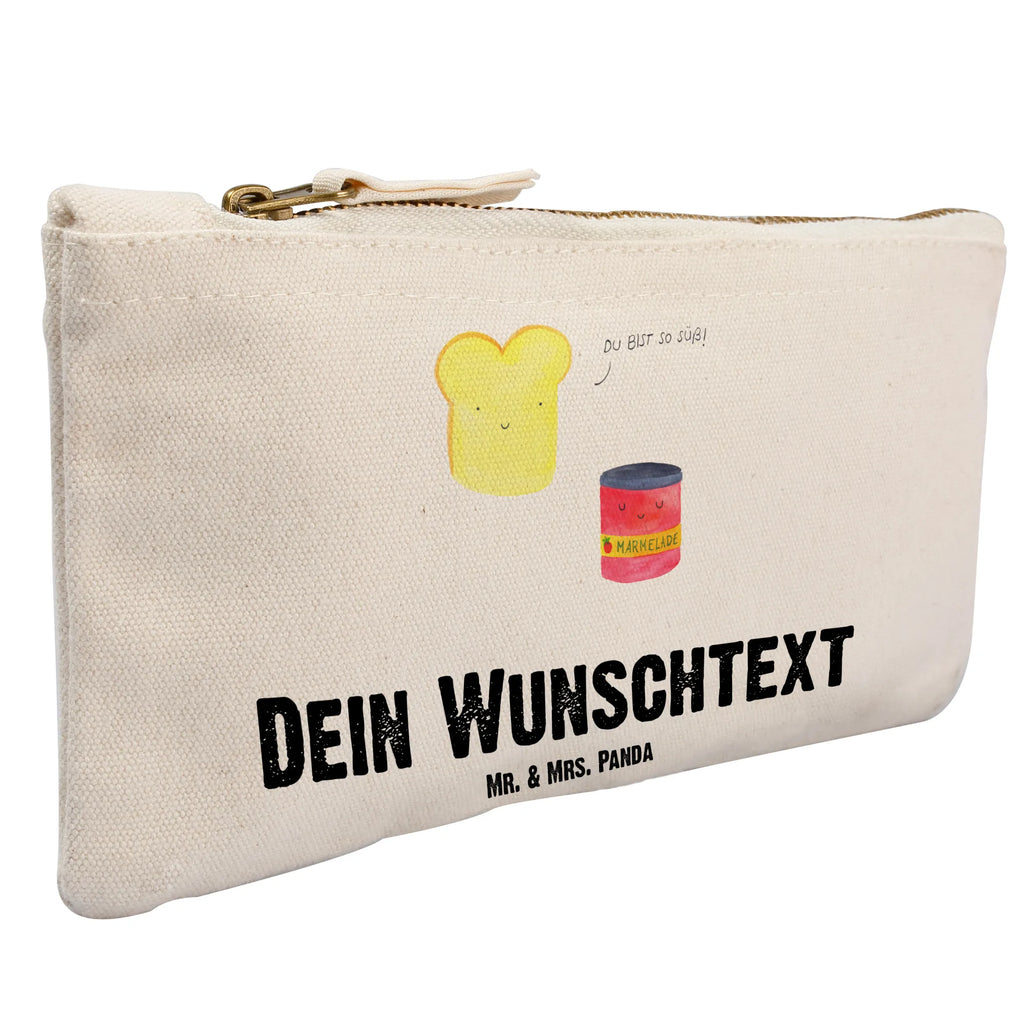 Personalisierte Schminktasche Toast & Marmelade Personalisierte Schminktasche, Personalisierte Kosmetiktasche, Personalisierter Kosmetikbeutel, Personalisiertes Stiftemäppchen, Personalisiertes Etui, Personalisierte Federmappe, Personalisierte Makeup Bag, Personalisiertes Schminketui, Personalisiertes Kosmetiketui, Personalisiertes Schlamperetui, Schminktasche mit Namen, Kosmetiktasche mit Namen, Kosmetikbeutel mit Namen, Stiftemäppchen mit Namen, Etui mit Namen, Federmappe mit Namen, Makeup Bg mit Namen, Schminketui mit Namen, Kosmetiketui mit Namen, Schlamperetui mit Namen, Schminktasche personalisieren, Schminktasche bedrucken, Schminktasche selbst gestalten, Tiermotive, Gute Laune, lustige Sprüche, Tiere, Toast, Marmelade, Dreamteam, süße Postkarte, süß, Küche Deko, Küche Spruch, Frühstück Einladung, Brot, Toastbrot