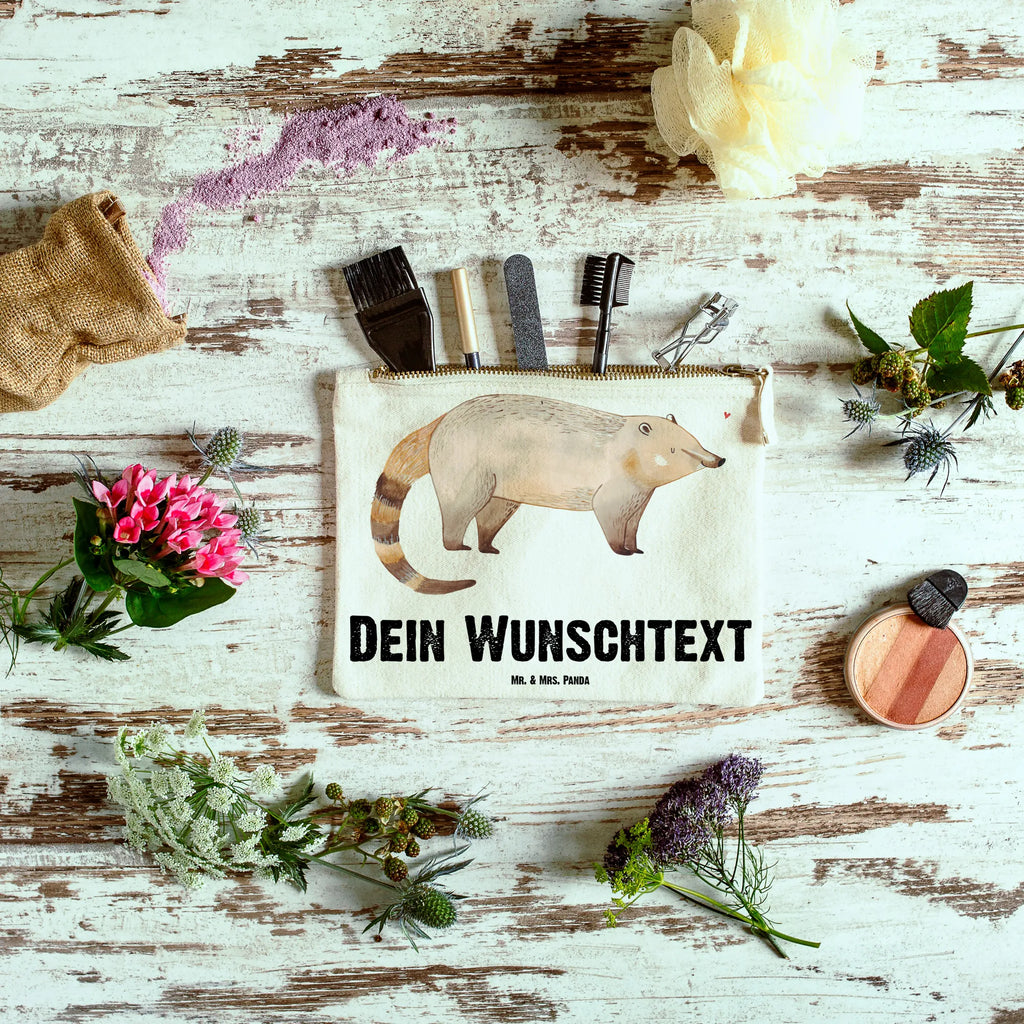 Personalised make-up bag Coati Personalisierte Schminktasche, Personalisierte Kosmetiktasche, Personalisierter Kosmetikbeutel, Personalisiertes Stiftemäppchen, Personalisiertes Etui, Personalisierte Federmappe, Personalisierte Makeup Bag, Personalisiertes Schminketui, Personalisiertes Kosmetiketui, Personalisiertes Schlamperetui, Schminktasche mit Namen, Kosmetiktasche mit Namen, Kosmetikbeutel mit Namen, Stiftemäppchen mit Namen, Etui mit Namen, Federmappe mit Namen, Makeup Bg mit Namen, Schminketui mit Namen, Kosmetiketui mit Namen, Schlamperetui mit Namen, Schminktasche personalisieren, Schminktasche bedrucken, Schminktasche selbst gestalten, Tiermotive, Gute Laune, lustige Sprüche, Tiere, Nasenbär, Nasenbären, Rüsselbär, Bär