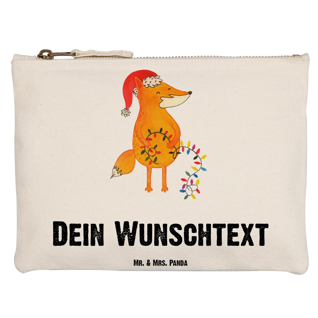 Personalisierte Schminktasche Fuchs Weihnachten Personalisierte Schminktasche, Personalisierte Kosmetiktasche, Personalisierter Kosmetikbeutel, Personalisiertes Stiftemäppchen, Personalisiertes Etui, Personalisierte Federmappe, Personalisierte Makeup Bag, Personalisiertes Schminketui, Personalisiertes Kosmetiketui, Personalisiertes Schlamperetui, Schminktasche mit Namen, Kosmetiktasche mit Namen, Kosmetikbeutel mit Namen, Stiftemäppchen mit Namen, Etui mit Namen, Federmappe mit Namen, Makeup Bg mit Namen, Schminketui mit Namen, Kosmetiketui mit Namen, Schlamperetui mit Namen, Schminktasche personalisieren, Schminktasche bedrucken, Schminktasche selbst gestalten, Winter, Weihnachten, Weihnachtsdeko, Nikolaus, Advent, Heiligabend, Wintermotiv, Fuchs, Füchse, Spruch schön, Geschenk Weihnachten, Weihnachtsmann, Weihnachtszeit