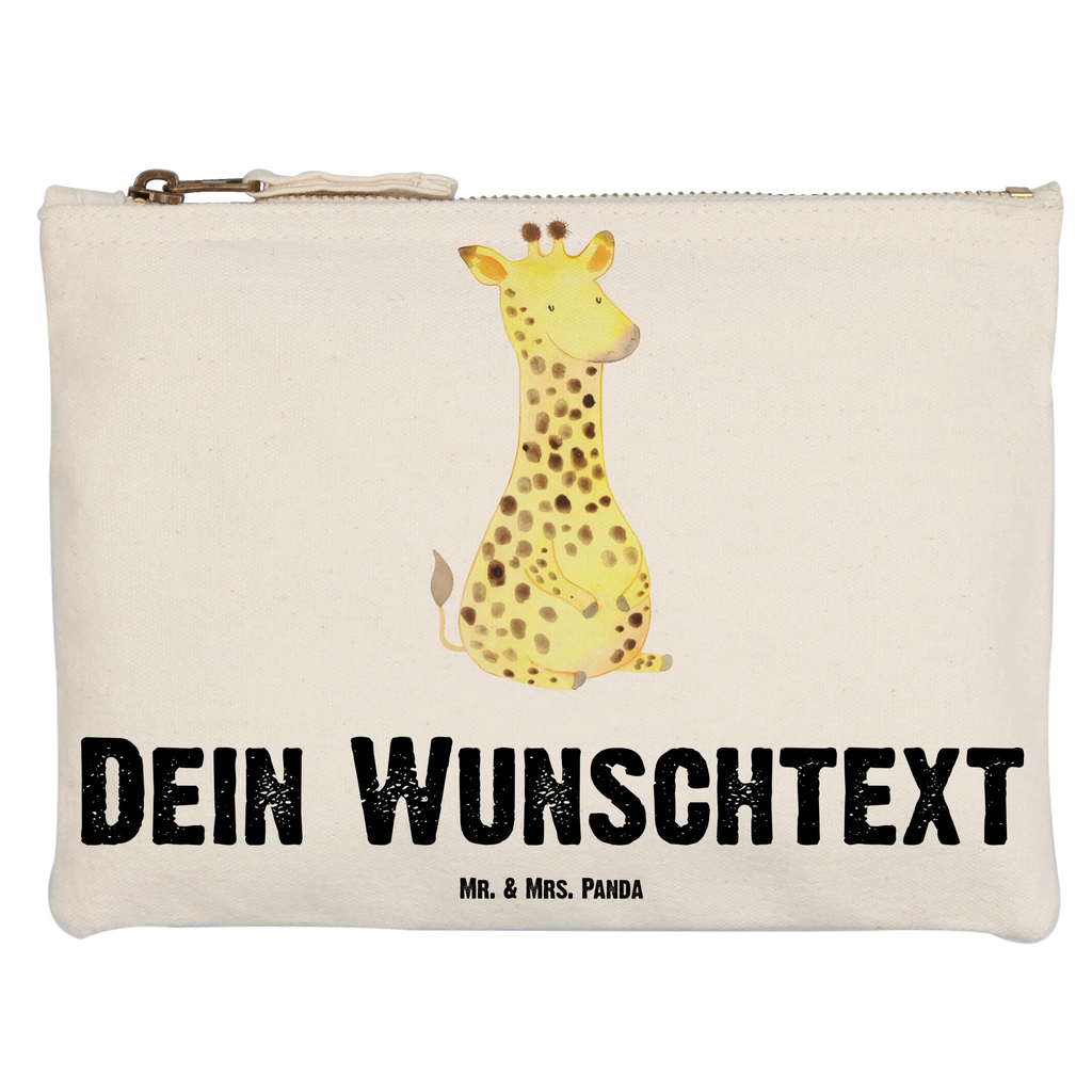 Personalisierte Schminktasche Giraffe Zufrieden Personalisierte Schminktasche, Personalisierte Kosmetiktasche, Personalisierter Kosmetikbeutel, Personalisiertes Stiftemäppchen, Personalisiertes Etui, Personalisierte Federmappe, Personalisierte Makeup Bag, Personalisiertes Schminketui, Personalisiertes Kosmetiketui, Personalisiertes Schlamperetui, Schminktasche mit Namen, Kosmetiktasche mit Namen, Kosmetikbeutel mit Namen, Stiftemäppchen mit Namen, Etui mit Namen, Federmappe mit Namen, Makeup Bg mit Namen, Schminketui mit Namen, Kosmetiketui mit Namen, Schlamperetui mit Namen, Schminktasche personalisieren, Schminktasche bedrucken, Schminktasche selbst gestalten, Afrika, Wildtiere, Giraffe, Zufrieden, Glück, Abenteuer