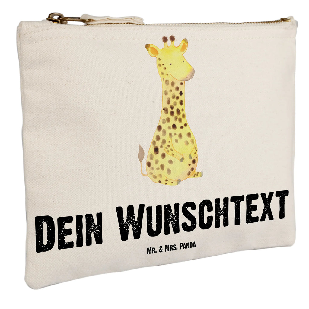 Personalisierte Schminktasche Giraffe Zufrieden Personalisierte Schminktasche, Personalisierte Kosmetiktasche, Personalisierter Kosmetikbeutel, Personalisiertes Stiftemäppchen, Personalisiertes Etui, Personalisierte Federmappe, Personalisierte Makeup Bag, Personalisiertes Schminketui, Personalisiertes Kosmetiketui, Personalisiertes Schlamperetui, Schminktasche mit Namen, Kosmetiktasche mit Namen, Kosmetikbeutel mit Namen, Stiftemäppchen mit Namen, Etui mit Namen, Federmappe mit Namen, Makeup Bg mit Namen, Schminketui mit Namen, Kosmetiketui mit Namen, Schlamperetui mit Namen, Schminktasche personalisieren, Schminktasche bedrucken, Schminktasche selbst gestalten, Afrika, Wildtiere, Giraffe, Zufrieden, Glück, Abenteuer