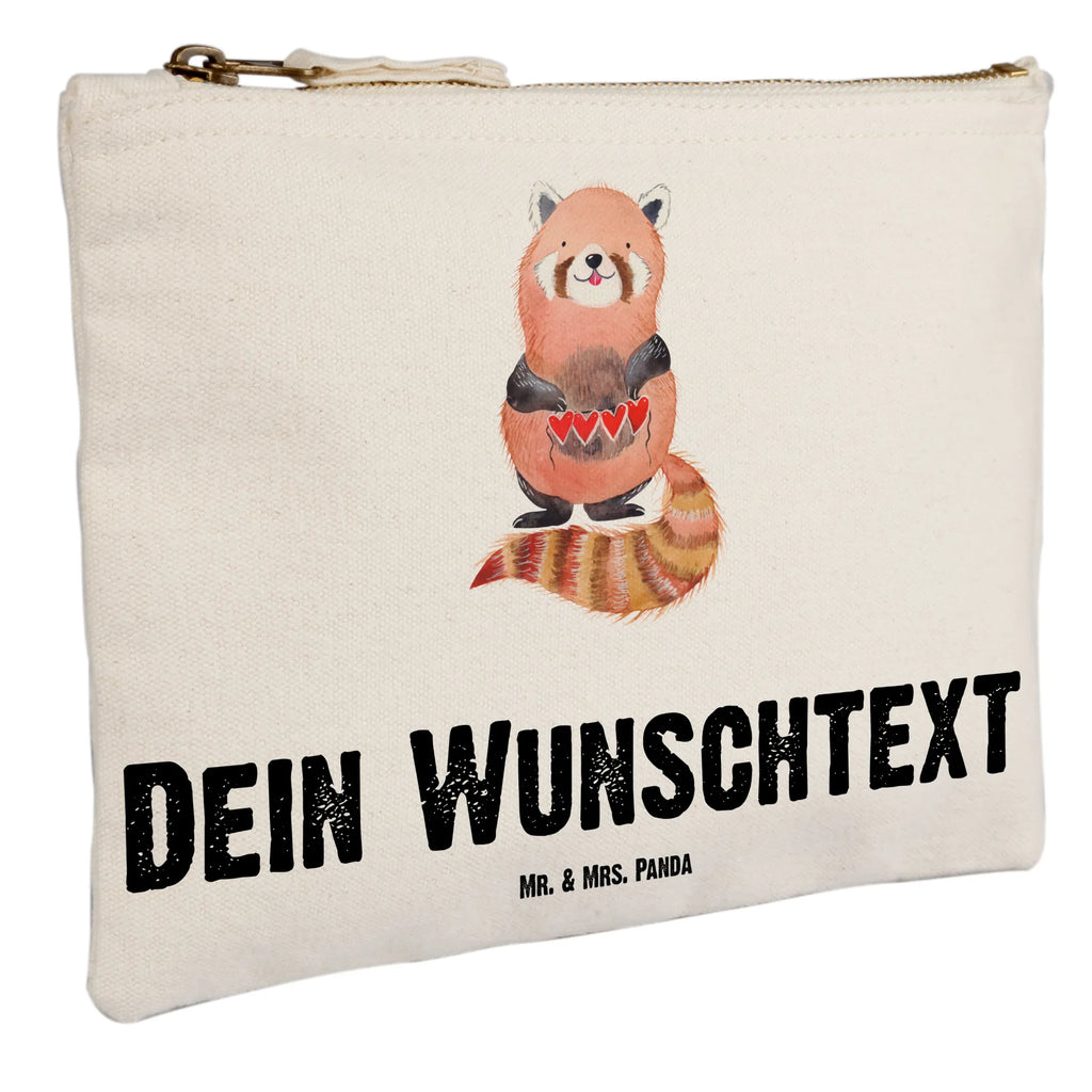 Personalisierte Schminktasche Roter Panda Personalisierte Schminktasche, Personalisierte Kosmetiktasche, Personalisierter Kosmetikbeutel, Personalisiertes Stiftemäppchen, Personalisiertes Etui, Personalisierte Federmappe, Personalisierte Makeup Bag, Personalisiertes Schminketui, Personalisiertes Kosmetiketui, Personalisiertes Schlamperetui, Schminktasche mit Namen, Kosmetiktasche mit Namen, Kosmetikbeutel mit Namen, Stiftemäppchen mit Namen, Etui mit Namen, Federmappe mit Namen, Makeup Bg mit Namen, Schminketui mit Namen, Kosmetiketui mit Namen, Schlamperetui mit Namen, Schminktasche personalisieren, Schminktasche bedrucken, Schminktasche selbst gestalten, Tiermotive, Gute Laune, lustige Sprüche, Tiere, Panda, Liebe, Rot, Herz, Liebling, Lieblingsmensch