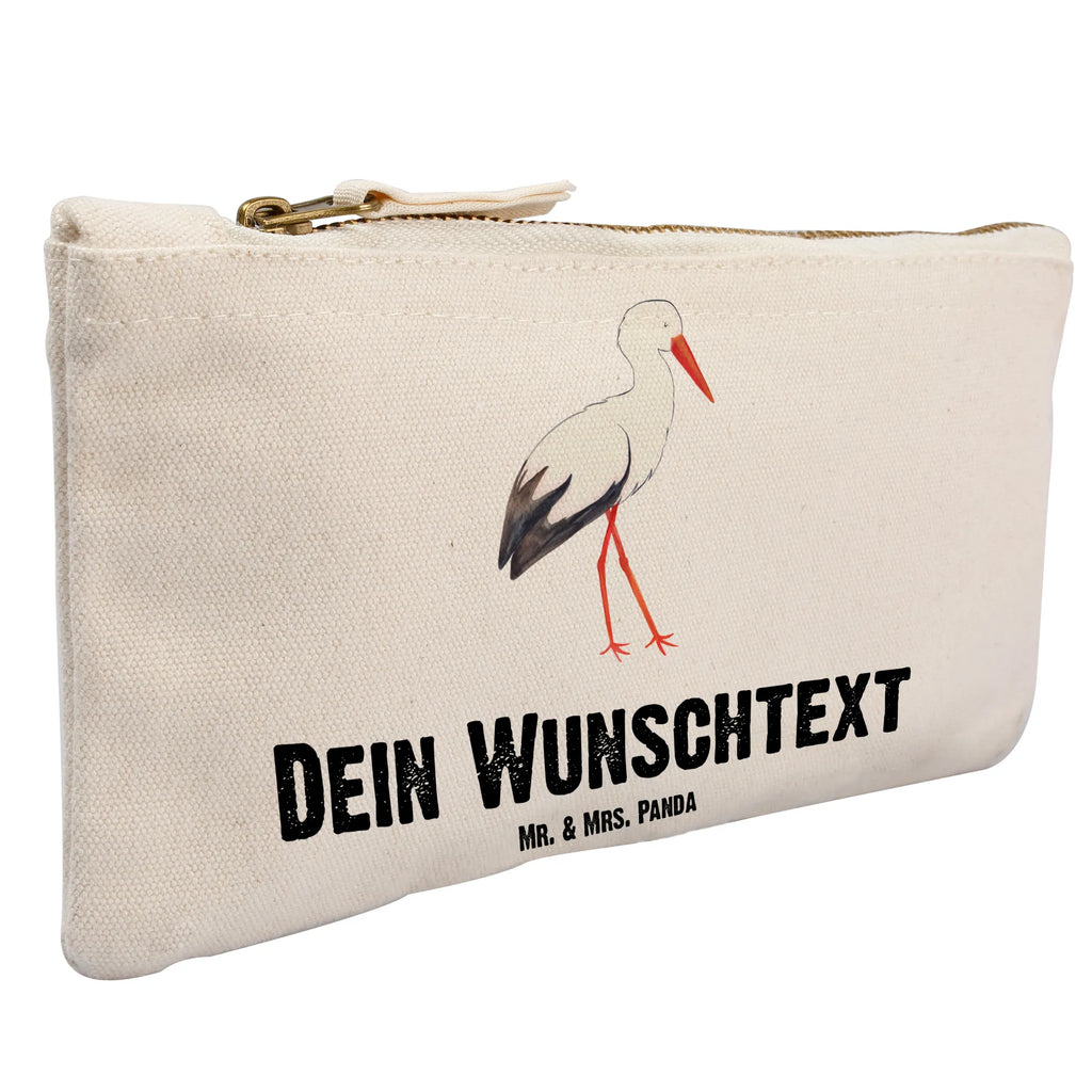 Personalisierte Schminktasche Storch Personalisierte Schminktasche, Personalisierte Kosmetiktasche, Personalisierter Kosmetikbeutel, Personalisiertes Stiftemäppchen, Personalisiertes Etui, Personalisierte Federmappe, Personalisierte Makeup Bag, Personalisiertes Schminketui, Personalisiertes Kosmetiketui, Personalisiertes Schlamperetui, Schminktasche mit Namen, Kosmetiktasche mit Namen, Kosmetikbeutel mit Namen, Stiftemäppchen mit Namen, Etui mit Namen, Federmappe mit Namen, Makeup Bg mit Namen, Schminketui mit Namen, Kosmetiketui mit Namen, Schlamperetui mit Namen, Schminktasche personalisieren, Schminktasche bedrucken, Schminktasche selbst gestalten, Tiermotive, Gute Laune, lustige Sprüche, Tiere, Storch, Störche, Schwangerschaft, Geburt, Mutter, Mütter, Mutter werden, Schwanger, Babybauch, Baby