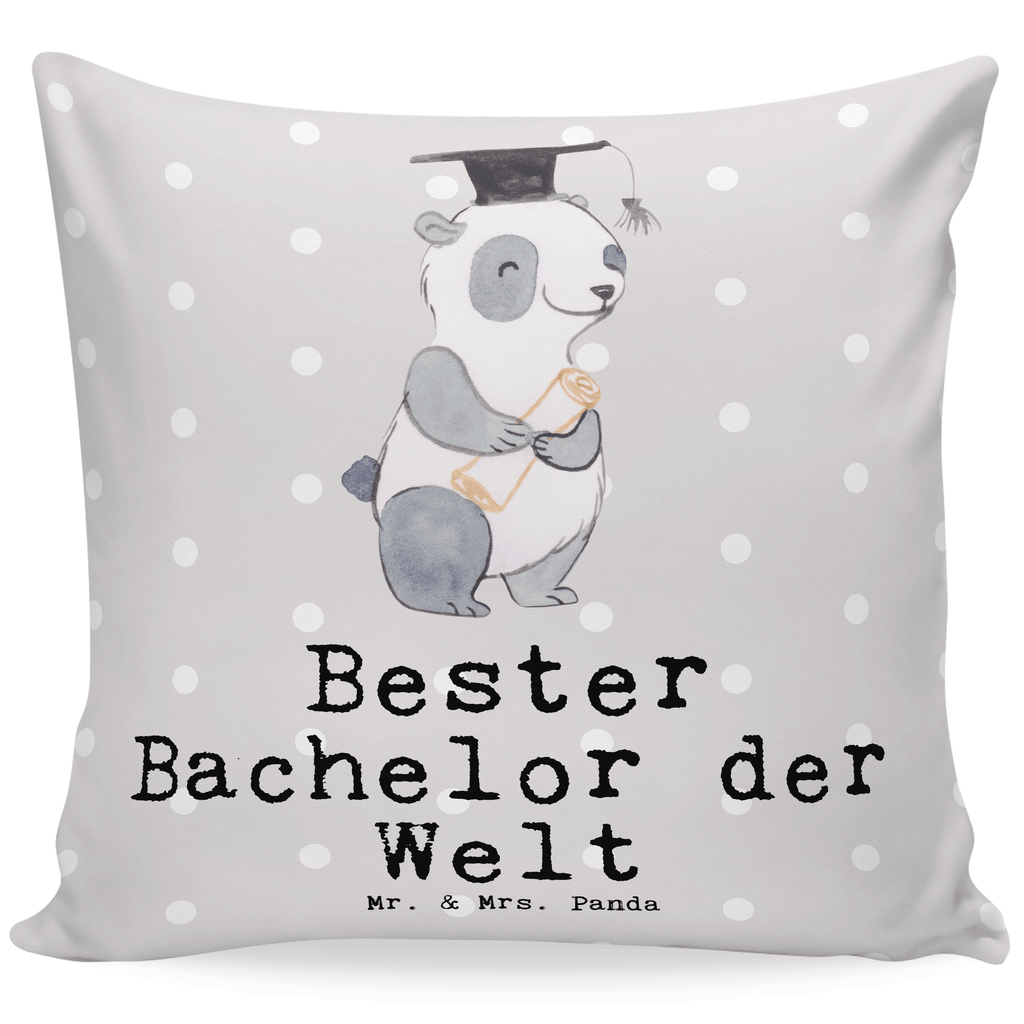 40x40 Kissen Panda Bester Bachelor der Welt Kissenhülle, Kopfkissen, Sofakissen, Dekokissen, Motivkissen, sofakissen, sitzkissen, Kissen, Kissenbezüge, Kissenbezug 40x40, Kissen 40x40, Kissenhülle 40x40, Zierkissen, Couchkissen, Dekokissen Sofa, Sofakissen 40x40, Dekokissen 40x40, Kopfkissen 40x40, Kissen 40x40 Waschbar, für, Dankeschön, Geschenk, Schenken, Geburtstag, Geburtstagsgeschenk, Geschenkidee, Danke, Bedanken, Mitbringsel, Freude machen, Geschenktipp, Bachelor, Student, Studium, Sohn, Spaß, Musterschüler, lustig, Studienabschluss, witzig, Universität, Abschluss, Alumni, Uni, Studenten, Hochschule