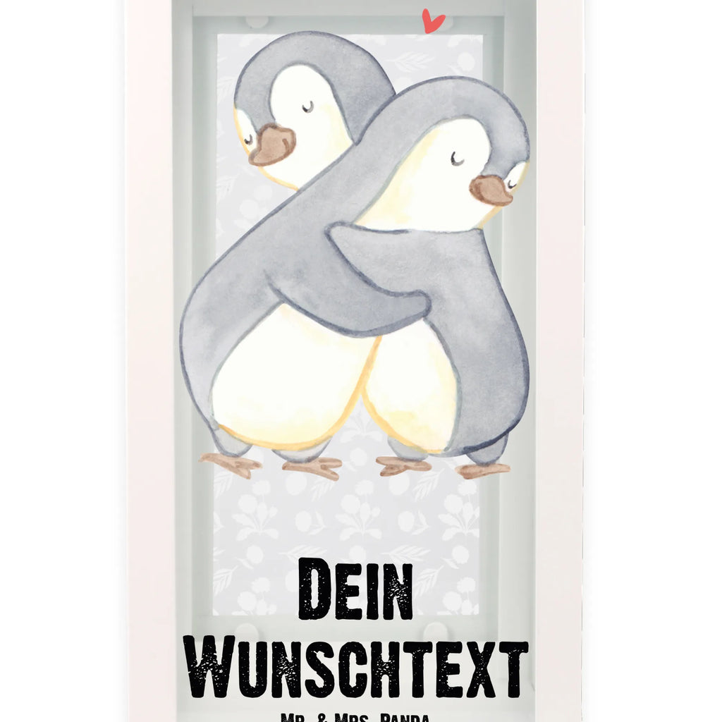 Personalisierte Deko Laterne Pinguine Kuscheln Gartenlampe, Gartenleuchte, Gartendekoration, Gartenlicht, Laterne kleine Laternen, XXL Laternen, Laterne groß, Liebe, Partner, Freund, Freundin, Ehemann, Ehefrau, Heiraten, Verlobung, Heiratsantrag, Liebesgeschenk, Jahrestag, Hocheitstag, Valentinstag, Geschenk für Frauen, Hochzeitstag, Mitbringsel, Geschenk für Freundin, Geschenk für Partner, Liebesbeweis, für Männer, für Ehemann