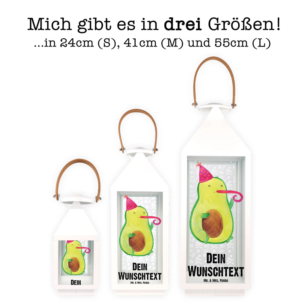 Personalisierte Deko Laterne Avocado Birthday Gartenlampe, Gartenleuchte, Gartendekoration, Gartenlicht, Laterne kleine Laternen, XXL Laternen, Laterne groß, Avocado, Veggie, Vegan, Gesund