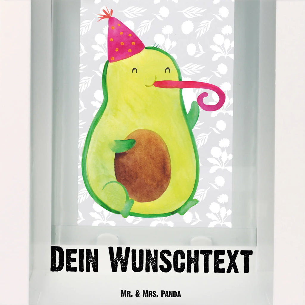 Personalisierte Deko Laterne Avocado Birthday Gartenlampe, Gartenleuchte, Gartendekoration, Gartenlicht, Laterne kleine Laternen, XXL Laternen, Laterne groß, Avocado, Veggie, Vegan, Gesund