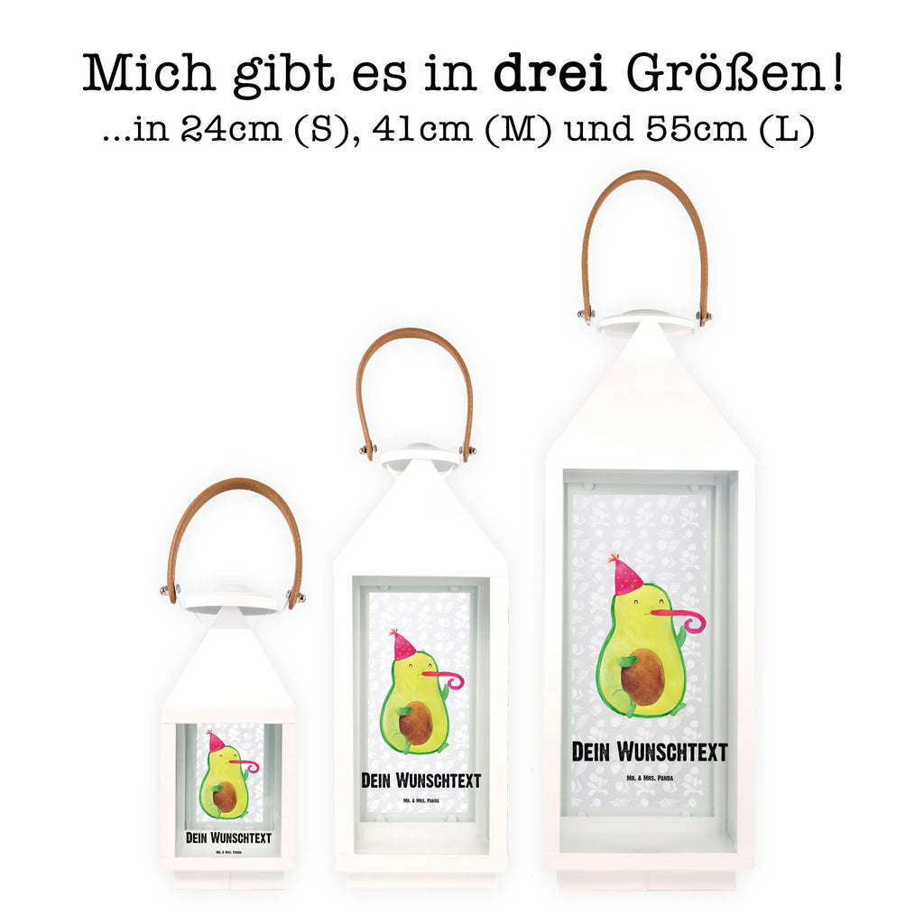 Personalisierte Deko Laterne Avocado Birthday Gartenlampe, Gartenleuchte, Gartendekoration, Gartenlicht, Laterne kleine Laternen, XXL Laternen, Laterne groß, Avocado, Veggie, Vegan, Gesund