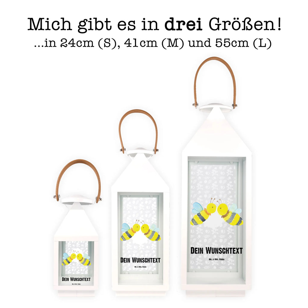 Personalisierte Deko Laterne Biene Liebe Gartenlampe, Gartenleuchte, Gartendekoration, Gartenlicht, Laterne kleine Laternen, XXL Laternen, Laterne groß, Biene, Wespe, Hummel