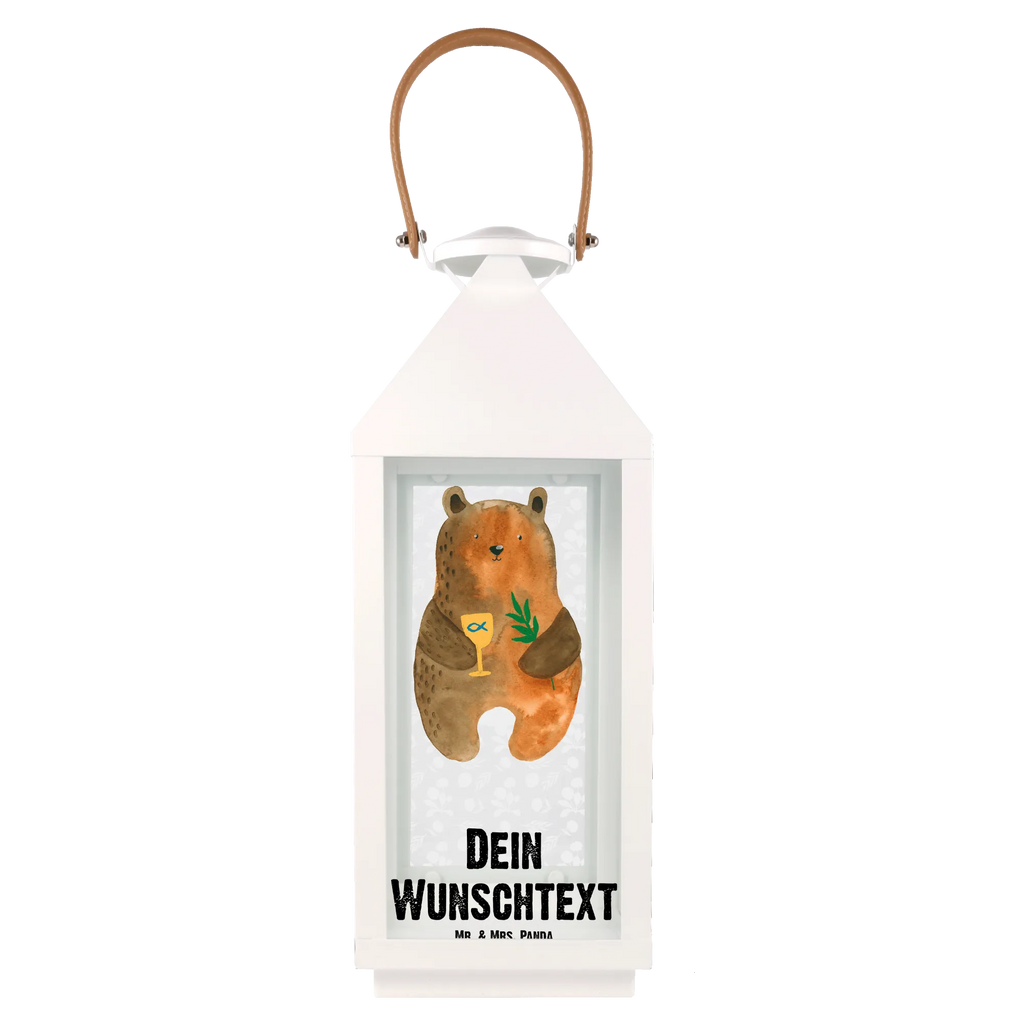 Personalisierte Deko Laterne Konfirmation-Bär Gartenlampe, Gartenleuchte, Gartendekoration, Gartenlicht, Laterne kleine Laternen, XXL Laternen, Laterne groß, Bär, Teddy, Teddybär, Konfirmation, Kirche, evangelisch, Gottesdienst