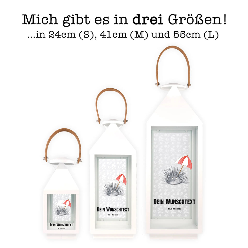 Personalisierte Deko Laterne Seeigel Gartenlampe, Gartenleuchte, Gartendekoration, Gartenlicht, Laterne kleine Laternen, XXL Laternen, Laterne groß, Meerestiere, Meer, Urlaub, Seeigel, Achtsamkeit, Selbstakzeptanz, Selbstliebe, Hier und Jetzt, Leben, Lebe