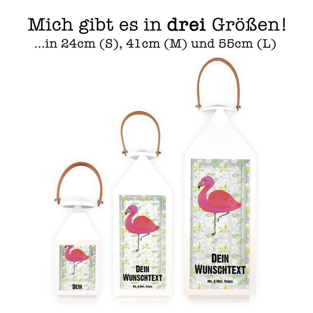 Personalisierte Deko Laterne Flamingo classic Gartenlampe, Gartenleuchte, Gartendekoration, Gartenlicht, Laterne kleine Laternen, XXL Laternen, Laterne groß, Flamingo, Einzigartig, Selbstliebe, Stolz, ich, für mich, Spruch, Freundin, Freundinnen, Außenseiter, Sohn, Tochter, Geschwister