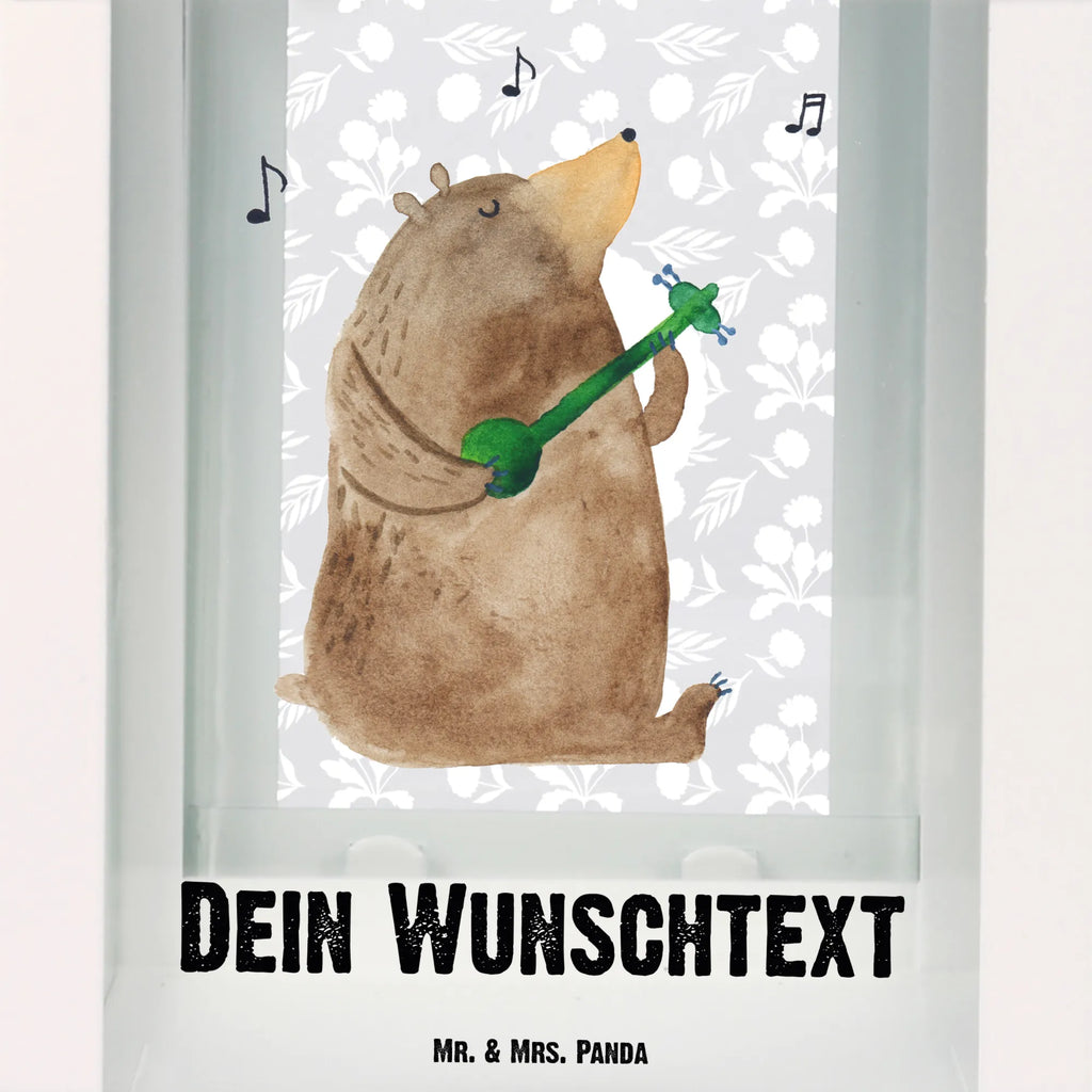 Personalisierte Deko Laterne Bär Lied Gartenlampe, Gartenleuchte, Gartendekoration, Gartenlicht, Laterne kleine Laternen, XXL Laternen, Laterne groß, Bär, Teddy, Teddybär, Bärchen, Bear, Liebeslied, Lied, Song, Valentinstag, Valentine, Geschenk, Partner, Liebe, Freundin, Frau, Herz, Spruch