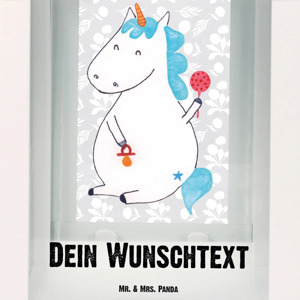 Personalisierte Deko Laterne Einhorn Baby Gartenlampe, Gartenleuchte, Gartendekoration, Gartenlicht, Laterne kleine Laternen, XXL Laternen, Laterne groß, Einhorn, Einhörner, Einhorn Deko, Pegasus, Unicorn, Mutter, Geburt, Geburtstag, erstes Kind, Baby, Babyglück, Nachwuchs, Eltern, Party, Kind, Schnuller