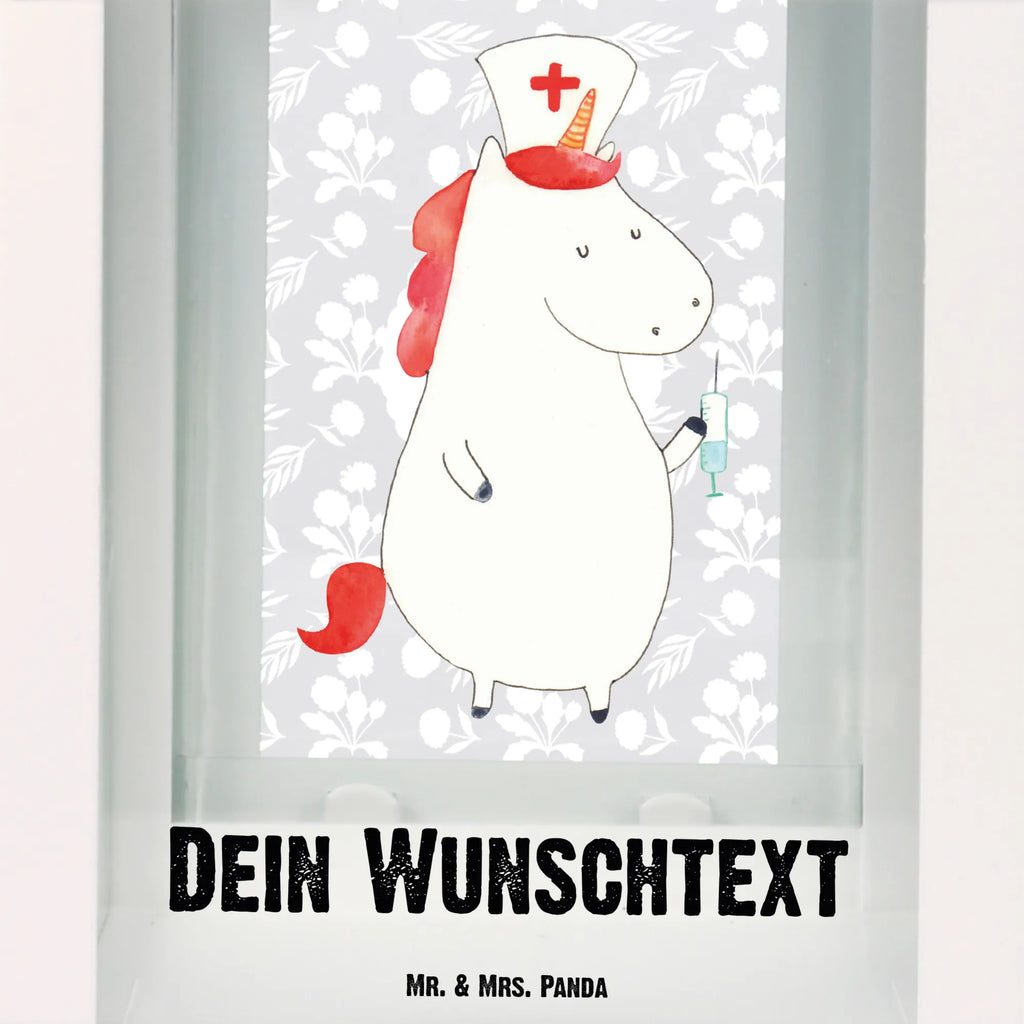 Personalisierte Deko Laterne Einhorn Krankenschwester Gartenlampe, Gartenleuchte, Gartendekoration, Gartenlicht, Laterne kleine Laternen, XXL Laternen, Laterne groß, Einhorn, Einhörner, Einhorn Deko, Pegasus, Unicorn, Krankenschwester Geschenk, Krankenpfleger Geschenk, Krankenpflegerin, Krankenschwester Dankeschön, Krankenhaus, Ärztin Geschenk