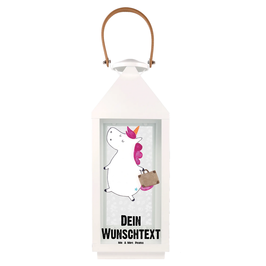 Personalisierte Deko Laterne Einhorn Koffer Gartenlampe, Gartenleuchte, Gartendekoration, Gartenlicht, Laterne kleine Laternen, XXL Laternen, Laterne groß, Einhorn, Einhörner, Einhorn Deko, Unicorn, unicorn, Koffer, Verreisen, Reise, Gepäck, Abenteuer, Erwachsen, Kind, albern, Spaß, lustig, witzig