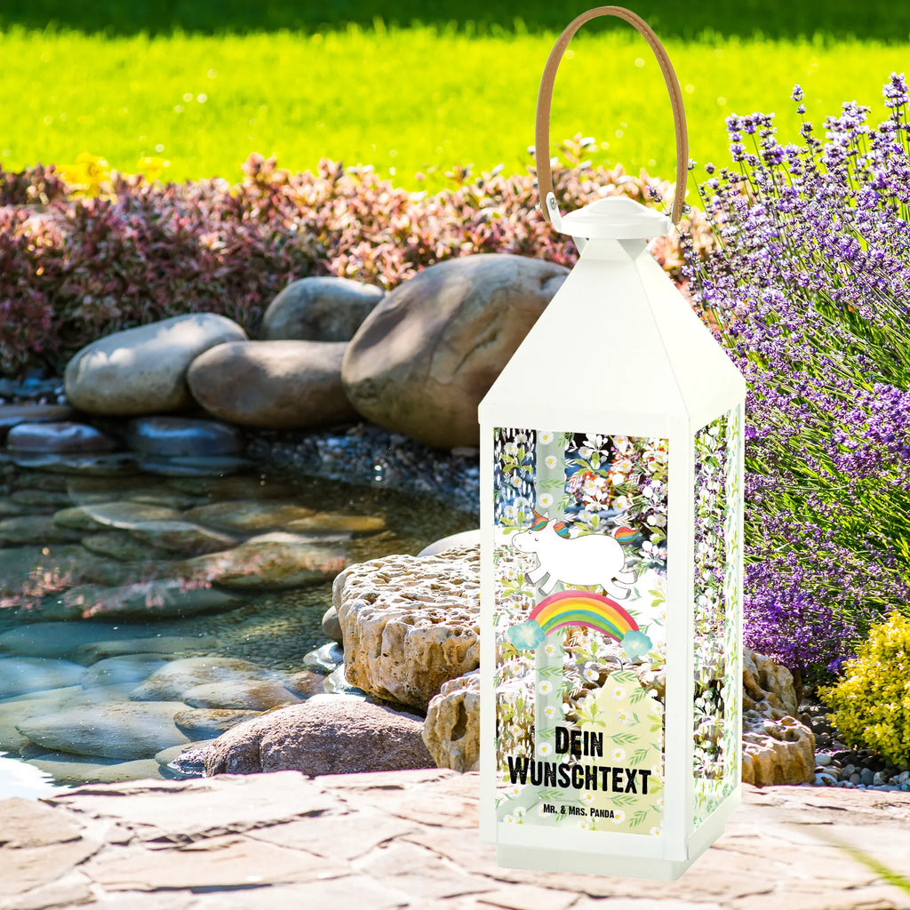 Personalisierte Deko Laterne Einhorn Regenbogen Gartenlampe, Gartenleuchte, Gartendekoration, Gartenlicht, Laterne kleine Laternen, XXL Laternen, Laterne groß, Einhorn, Einhörner, Einhorn Deko, Pegasus, Unicorn, Regenbogen, Glitzer, Einhornpower, Erwachsenwerden, Einhornautobahn