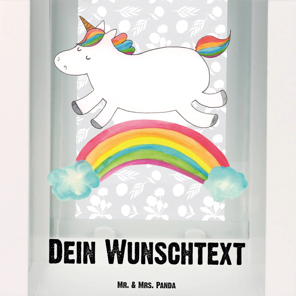 Personalisierte Deko Laterne Einhorn Regenbogen Gartenlampe, Gartenleuchte, Gartendekoration, Gartenlicht, Laterne kleine Laternen, XXL Laternen, Laterne groß, Einhorn, Einhörner, Einhorn Deko, Pegasus, Unicorn, Regenbogen, Glitzer, Einhornpower, Erwachsenwerden, Einhornautobahn