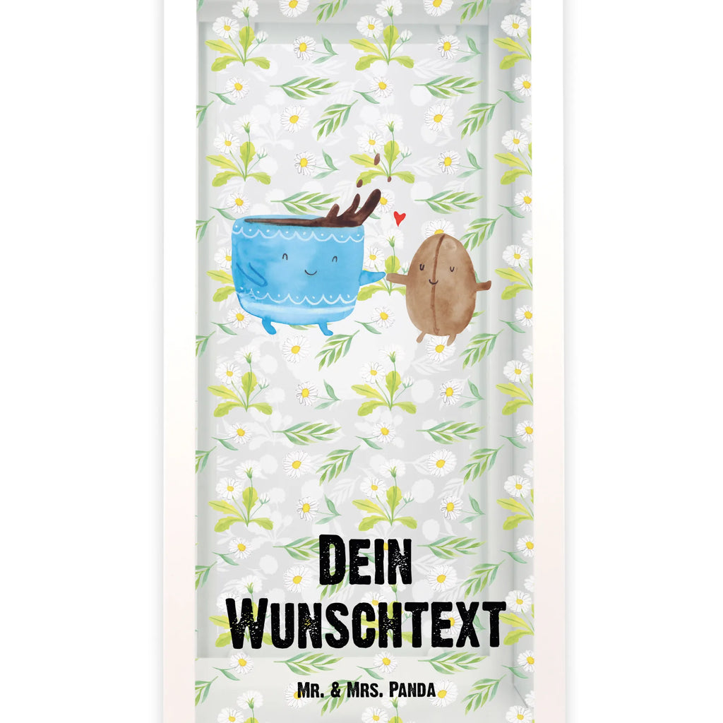 Personalisierte Deko Laterne Kaffee Bohne Gartenlampe, Gartenleuchte, Gartendekoration, Gartenlicht, Laterne kleine Laternen, XXL Laternen, Laterne groß, Tiermotive, Gute Laune, lustige Sprüche, Tiere, Kaffee, Kaffeebohne, Genuss, Zufriedenheit, Glück