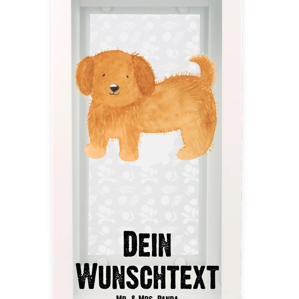 Personalisierte Deko Laterne Hund flauschig Gartenlampe, Gartenleuchte, Gartendekoration, Gartenlicht, Laterne kleine Laternen, XXL Laternen, Laterne groß, Hund, Hundemotiv, Haustier, Hunderasse, Tierliebhaber, Hundebesitzer, Sprüche, Hunde, Frauchen, Hundemama, Hundeliebe