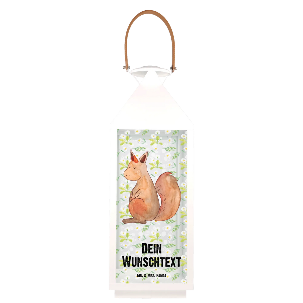 Personalisierte Deko Laterne Einhörnchen Glaube Gartenlampe, Gartenleuchte, Gartendekoration, Gartenlicht, Laterne kleine Laternen, XXL Laternen, Laterne groß, Einhorn, Einhörner, Einhorn Deko, Unicorn, Einhörnchen, Eichhörnchen, Eichhorn