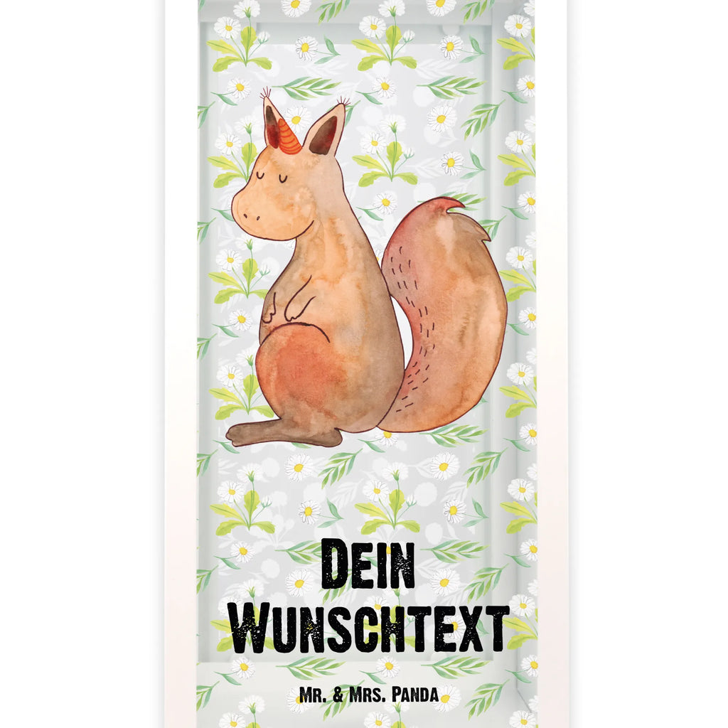 Personalisierte Deko Laterne Einhörnchen Glaube Gartenlampe, Gartenleuchte, Gartendekoration, Gartenlicht, Laterne kleine Laternen, XXL Laternen, Laterne groß, Einhorn, Einhörner, Einhorn Deko, Unicorn, Einhörnchen, Eichhörnchen, Eichhorn