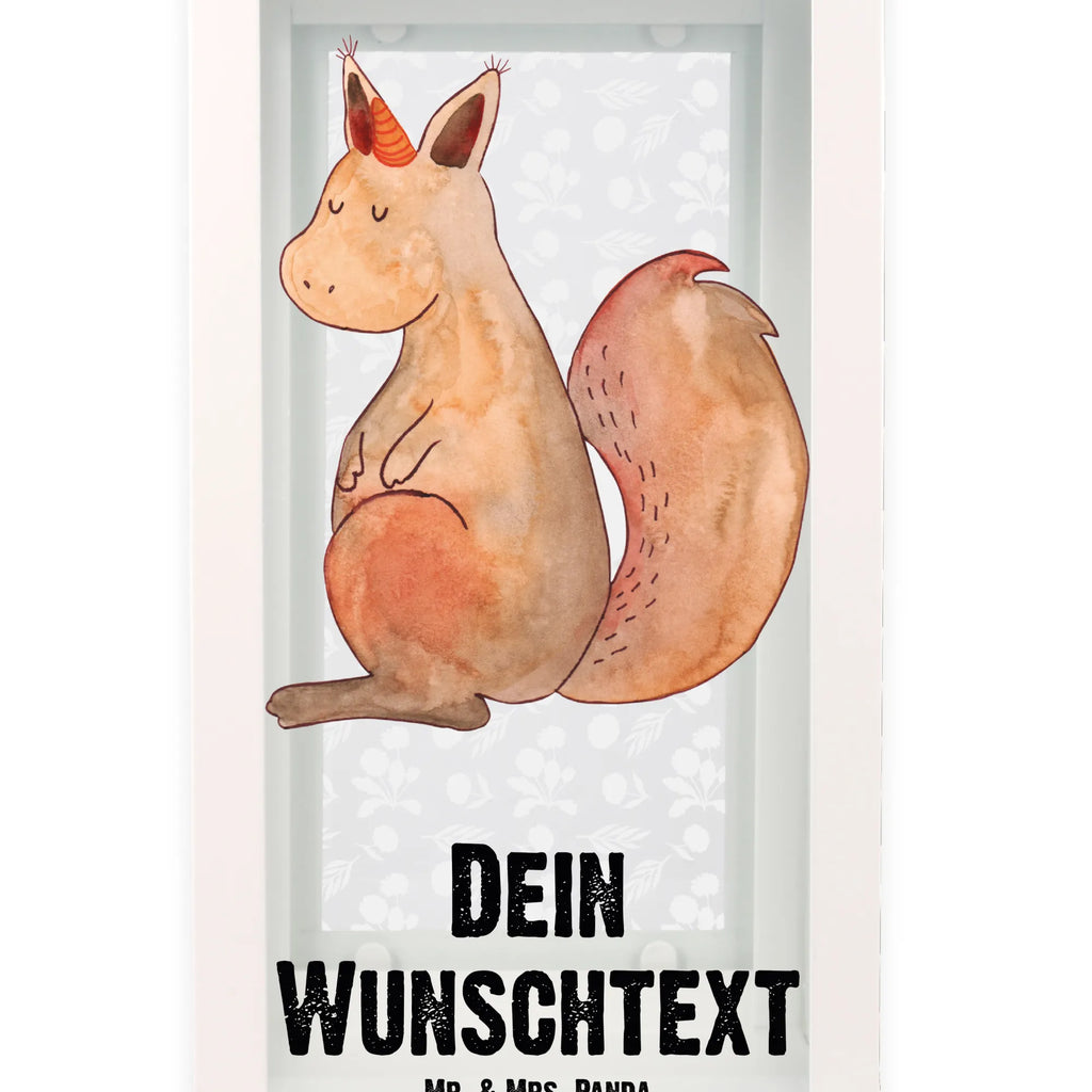 Personalisierte Deko Laterne Einhörnchen Glaube Gartenlampe, Gartenleuchte, Gartendekoration, Gartenlicht, Laterne kleine Laternen, XXL Laternen, Laterne groß, Einhorn, Einhörner, Einhorn Deko, Unicorn, Einhörnchen, Eichhörnchen, Eichhorn