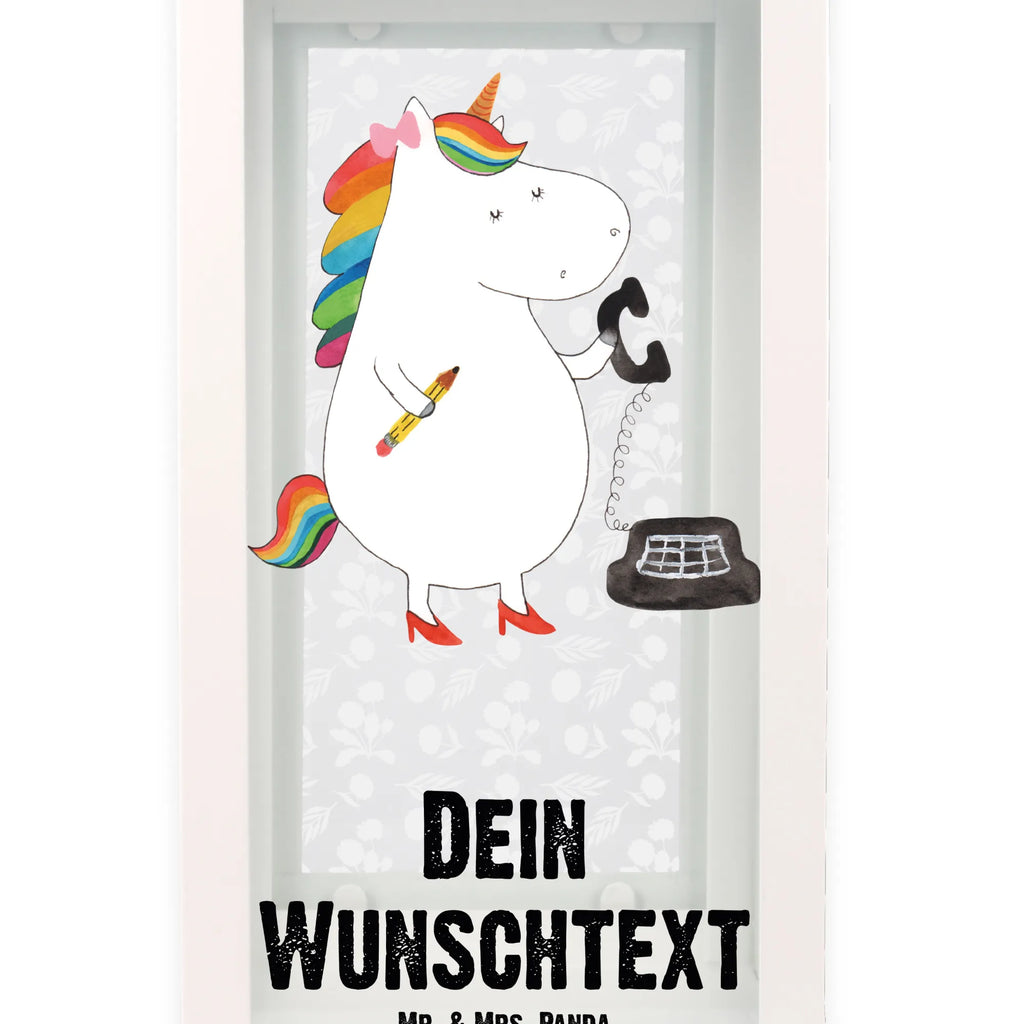 Personalisierte Deko Laterne Einhorn Sekretärin Gartenlampe, Gartenleuchte, Gartendekoration, Gartenlicht, Laterne kleine Laternen, XXL Laternen, Laterne groß, Einhorn, Einhörner, Einhorn Deko, Pegasus, Unicorn, Sekretärin, Büro, Rechtsanwältin, Rechtsanwaltsgehilfin, Steuerbüro, Steuerkanzlei, Bürokraft, Bürohilfe