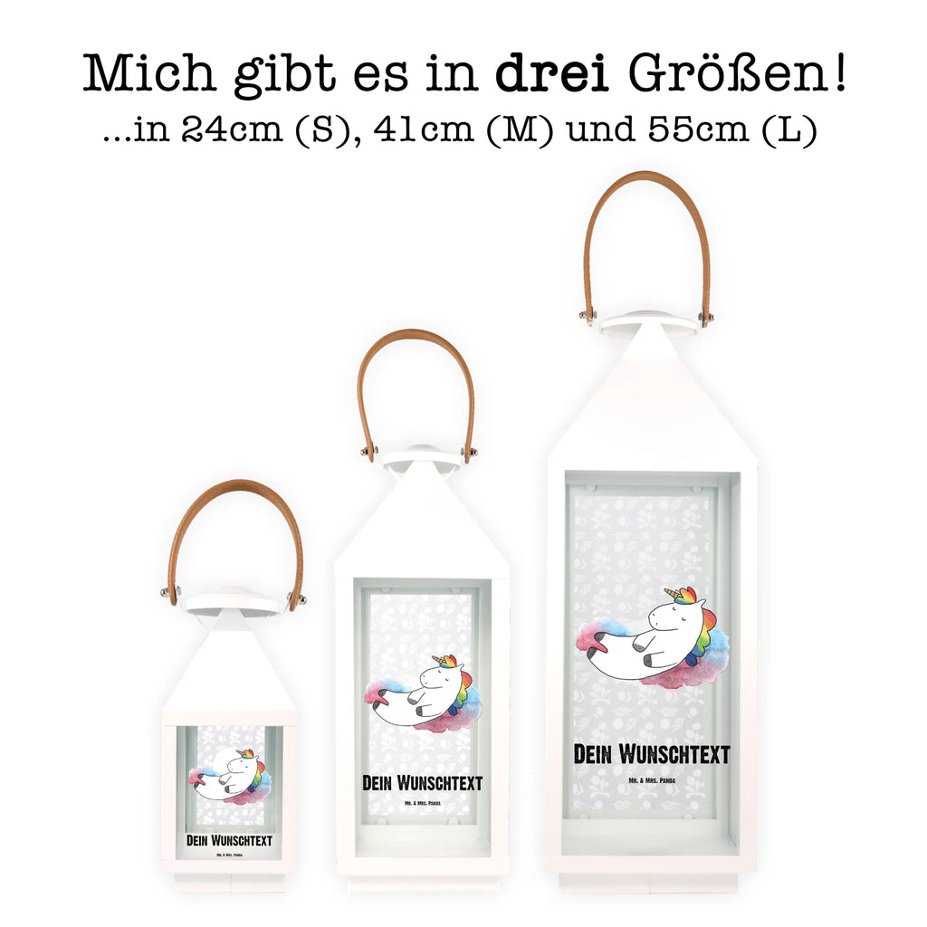 Personalisierte Deko Laterne Einhorn Wolke 7 Gartenlampe, Gartenleuchte, Gartendekoration, Gartenlicht, Laterne kleine Laternen, XXL Laternen, Laterne groß, Einhorn, Einhörner, Einhorn Deko, Pegasus, Unicorn, verliebt, Menschen, witzig, lustig, Geschenk, Glaube, Realität, Lächeln