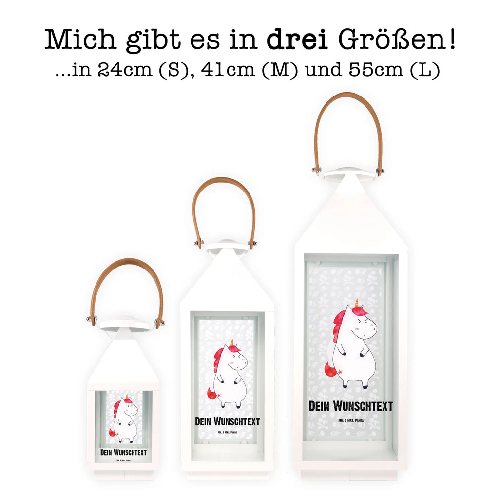 Personalisierte Deko Laterne Einhorn wütend Gartenlampe, Gartenleuchte, Gartendekoration, Gartenlicht, Laterne kleine Laternen, XXL Laternen, Laterne groß, Einhorn, Einhörner, Einhorn Deko, Pegasus, Unicorn, Realität, Ansage, lustlos, nein, Büro, Arbeit, wütend, dumme Fragen, lustig, Spaß, Geschenk