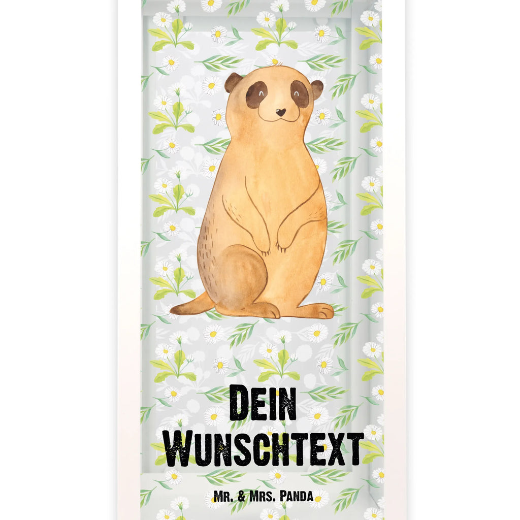 Personalisierte Deko Laterne Erdmännchen Gartenlampe, Gartenleuchte, Gartendekoration, Gartenlicht, Laterne kleine Laternen, XXL Laternen, Laterne groß, Afrika, Wildtiere, Erdmännchen, Reisen, Spruch, Weltreise, Afrikareise, Roadtrip, Traveling