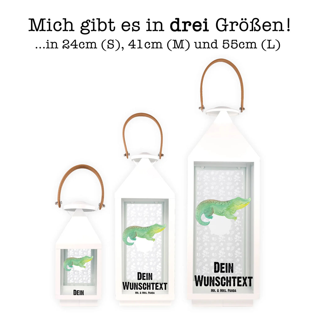 Personalisierte Deko Laterne Krokodil Gartenlampe, Gartenleuchte, Gartendekoration, Gartenlicht, Laterne kleine Laternen, XXL Laternen, Laterne groß, Meerestiere, Meer, Urlaub, Krokodil, Krokodile, verrückt sein, spontan sein, Abenteuerlust, Reiselust, Freundin, beste Freundin, Lieblingsmensch